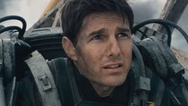 When aliens attack: Tom Cruise in Edge of Tomorrow.