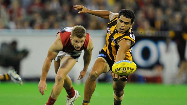Hawthorn beat Melbourne by nine goals in their last meeting, round 18, 2011.