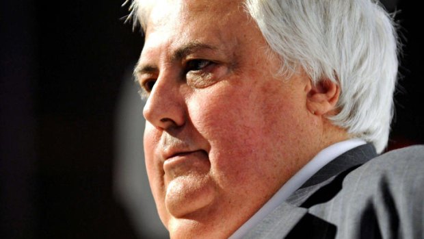Clive Palmer: 'Two, three or four months is just a blink.'