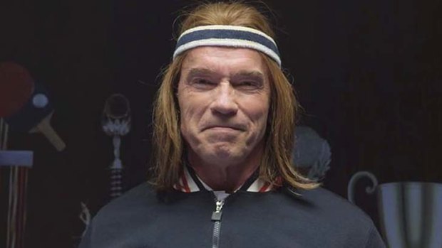 He's back: Arnold Schwarzenegger.