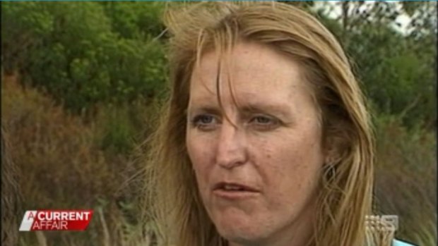 Keira Maguire's mother Michelle filmed in 1992 as part of polygamist cult.