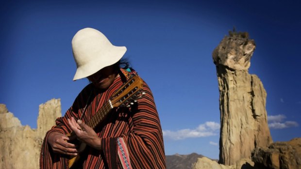 Music to the ears ... travel through Bolivia can be done on a very tight budget.