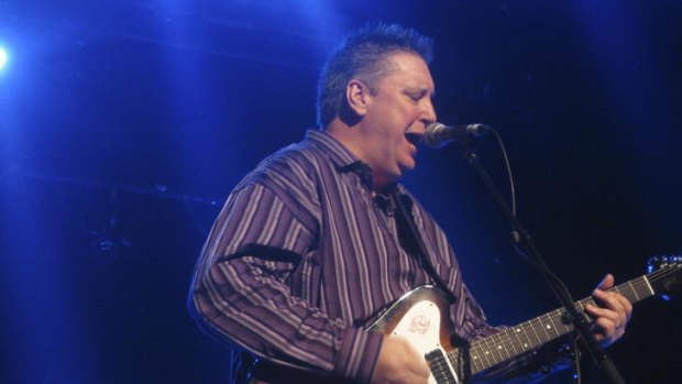 Jeremy Oxley and the original line-up of rock-pop veterans the Sunnyboys made a surprise return to the stage - billed as Kids in Dust - at the Sydney leg of the Dig It Up! tour.