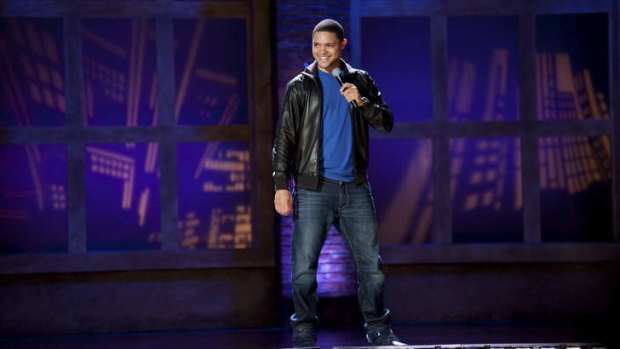 No anger: comedian Trevor Noah uses his craft as a way to get people on side.