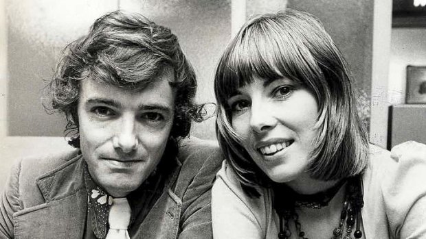 Tony and Maureen Wheeler in 1973.
