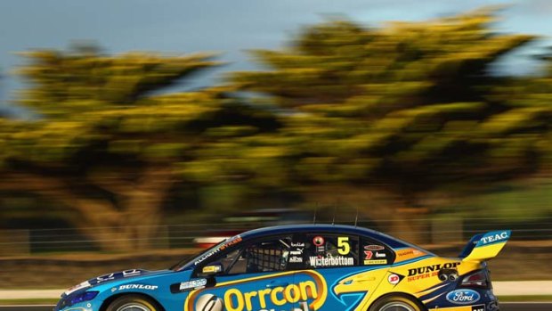 Island cruise &#8230; Mark Winterbottom was untouchable in his FPR Falcon in race one yesterday.