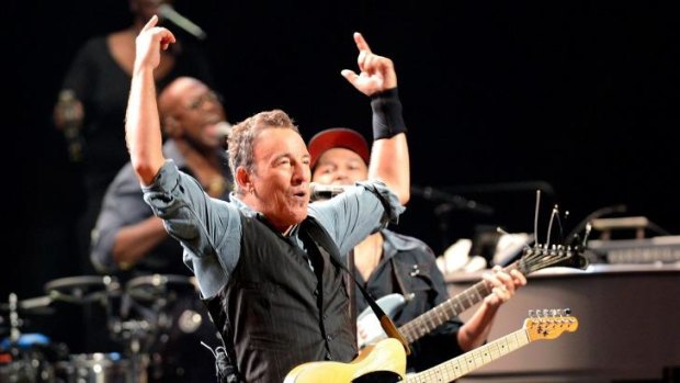 Bruce Springsteen at Brisbane Entertainment Centre.