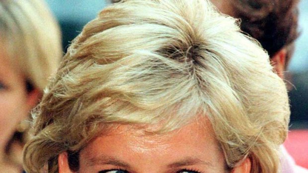 Princess Diana ... difficult time in the spotlight.