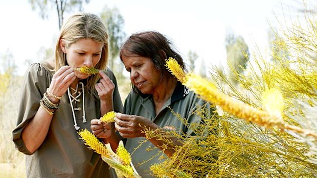 Art and action... Bush tours at Ayers Rock Resort.