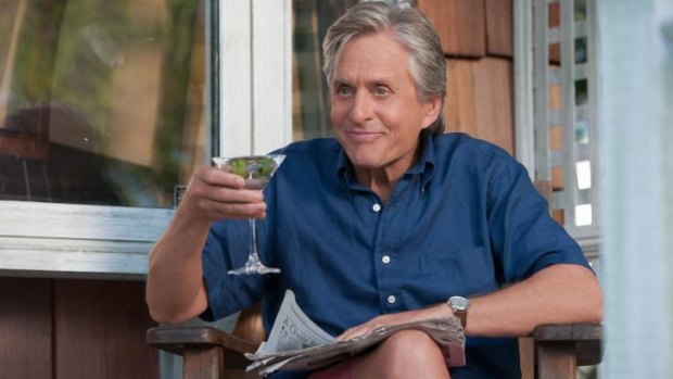 Cheers to my career: Michael Douglas in <i>And So It Goes</i>.