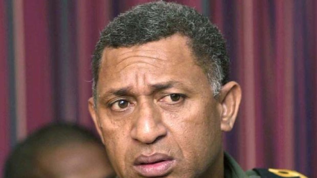 Advised ... Fiji military leader Commodore Frank Bainimarama has hired lobbyist firm Qorvis Communications.