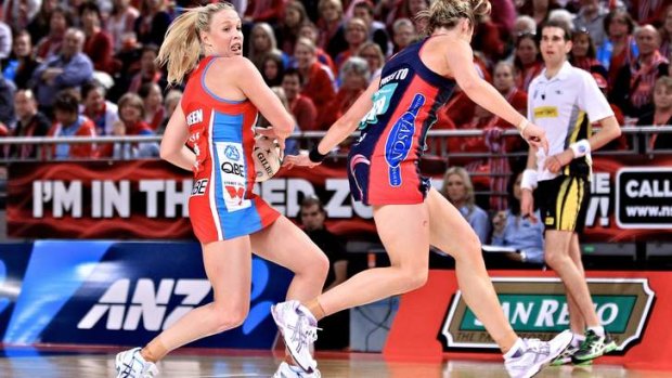 Off the floor: The bottom-placed Swifts face the Vixens and a win will kick-start the NSW campaign.