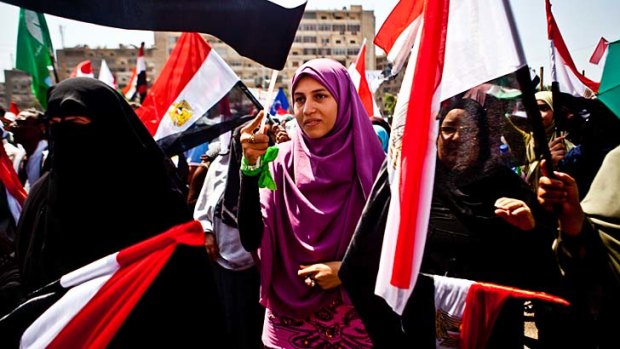 "One can only hope that a glare of public outrage is taking shape in Egypt over sexual harrassment of women in Tahrir Square."