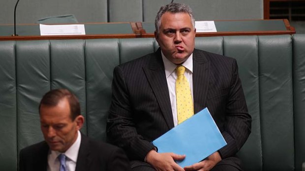 What budget crisis? ... Joe Hockey.