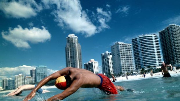 Taking a dive &#8230; cheap overseas flights have lured Australians away from Surfers Paradise and other resort towns.