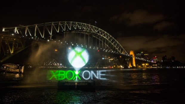 Microsoft put on a lavish light show in Sydney for the Xbox One launch last week.