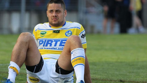 Difference of opinion: Jarryd Hayne did not back Stuart's player clear-out.
