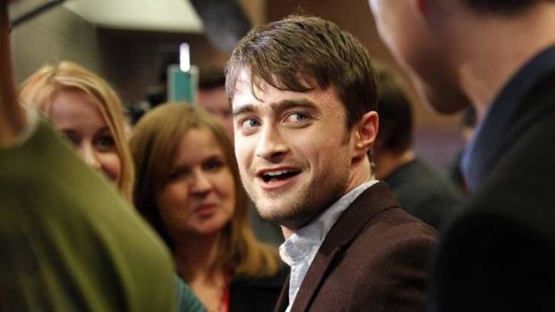 Daniel Radcliffe at the premiere of Kill Your Darlings during the Sundance Film Festival in Park City, Utah.