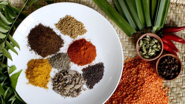 Spice of life ... flavourings such as turmeric and cinnamon may help protect against heart disease.