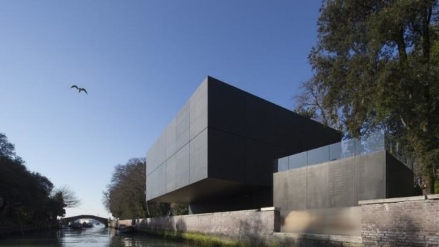 The Australian Pavilion designed by Denton Corker Marshall for the Venice Biennale.