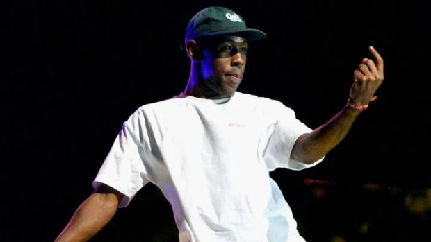 Tyler the Creator performs at Coachella this year