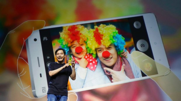China's Apple: Xiaomi founder and CEO Lei Jun presents the Xiaomi Phone 4.