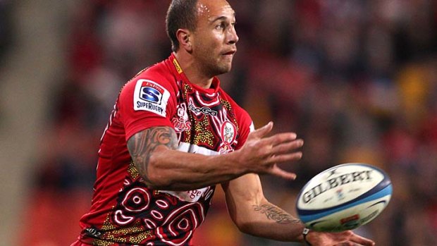 Star man ... Quade Cooper is back with a bang.