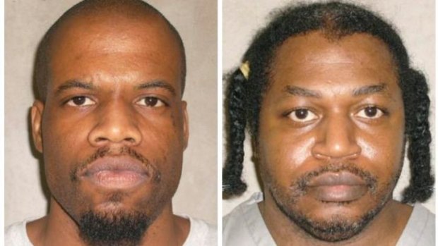 Clayton Lockett, left, died of a heart attack 43 minutes after his execution had started. The execution of Charles Warner, right, was postponed.