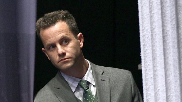 Harsh criticism ... Kirk Cameron backstage at the 2012 Conservative Political Action Conference.