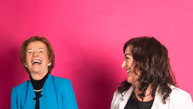 Mary Robinson and Maeve Higgins present the Mothers of Invention podcast