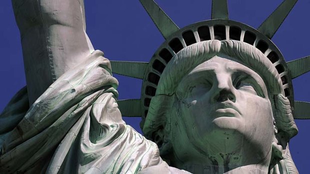 A ferry to the Statue of Liberty would have cost Australians $18.80 in 2003, but now it's only $16.20.