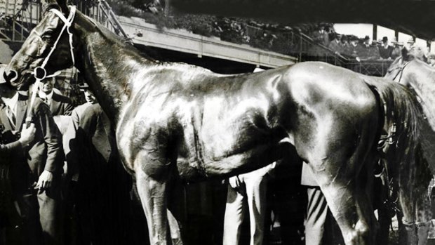 Phar Lap: Cause of death known.