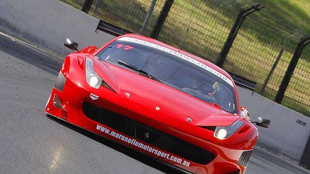 Ferrari 458 GT3 at Bathurst.