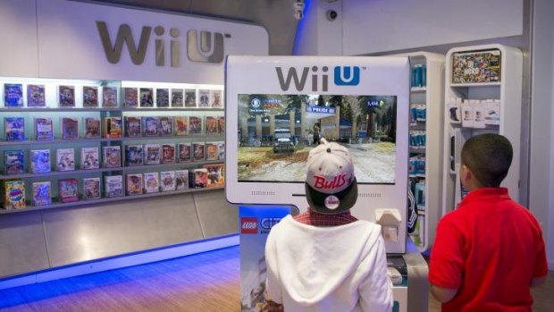 Sales slump ... gamers have not embraced Nintendo's Wii U video games console. 