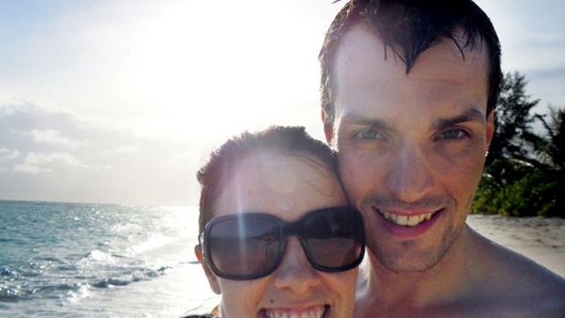 Honeymooners Gemma and Ian Redmond before the attack that killed Mr Redmond in the Seychelles.