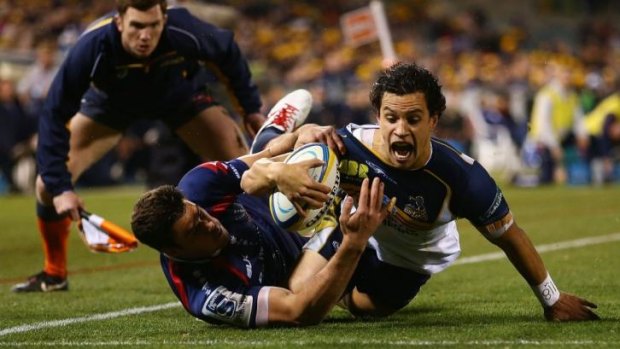 Strengths and weaknesses: Brumbies star Matt Toomua isn't without fault - as the recent Test series proved.