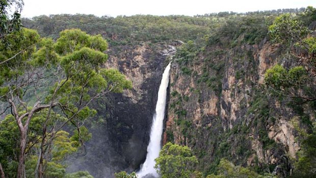 Inspiration ... the Dangars Falls in full flow.