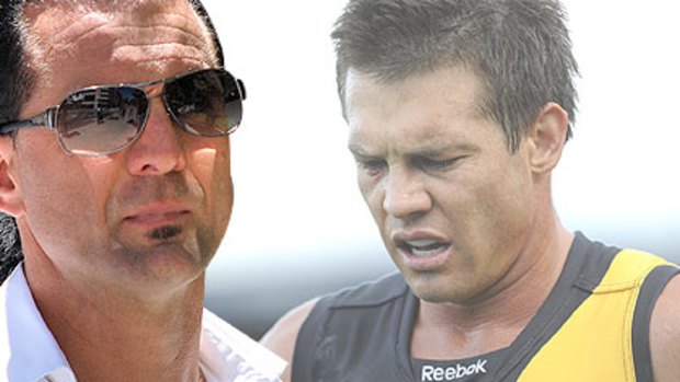 John Kizon says he tried to get Ben Cousins off drugs but 'he didn't listen, and history shows what happened'.
