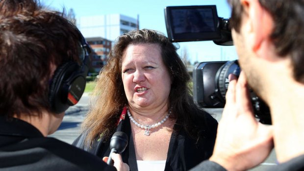 Gina Rinehart says her children are 'manifestly unsuitable' to manage the family trust.