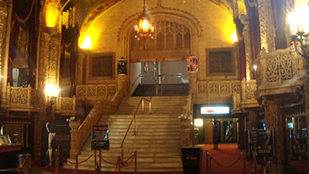 The Regent Cinema's protected main staircase.
