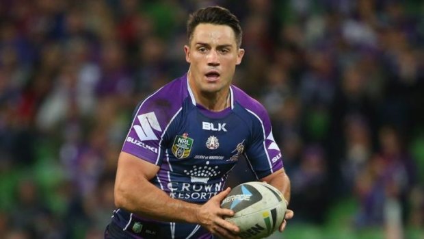 Driven to succeed: Melbourne's Cooper Cronk.