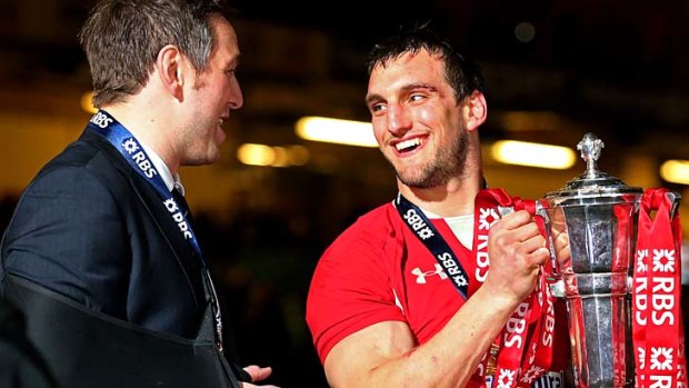 Candidate ... Sam Warburton of Wales has been backed by his fellow Welsh players as captain for the Lions.