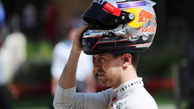 Sebastian Vettel's testing woes continue.