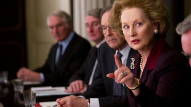 Formidable presence: Meryl Streep as Margaret Thatcher in <em>The Iron lady</em>.