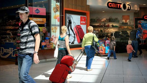Passengers are treated to nothing more than 'expensive shopping malls' at Australian airports.