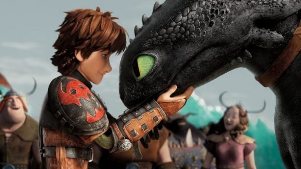 Winging it into cinemas ... <i>How to Train Your Dragon 2</i>.
