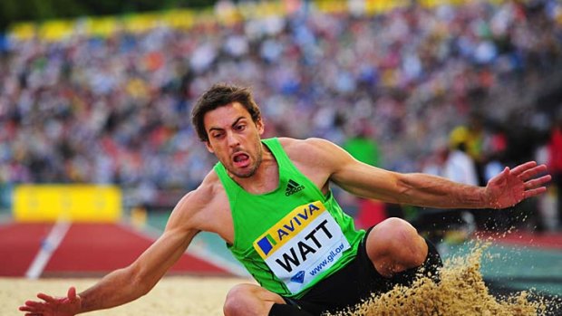 Going for gold: Mitchell Watt is focused on London and the Olympics.