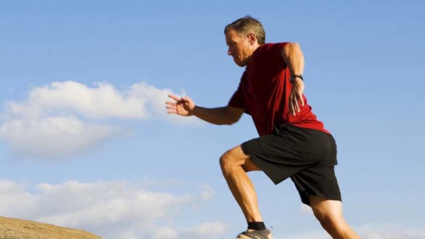 The ability to run two kilometres in 10 minutes is one indicator of physical fitness.