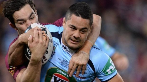 Jarryd Hayne was against strong for NSW.