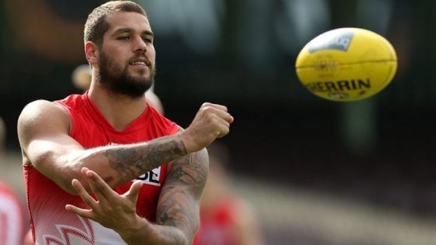 In recovery mode: Lance Franklin.